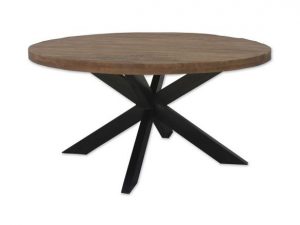 Ronde eettafel mangohout Brix Sturdy